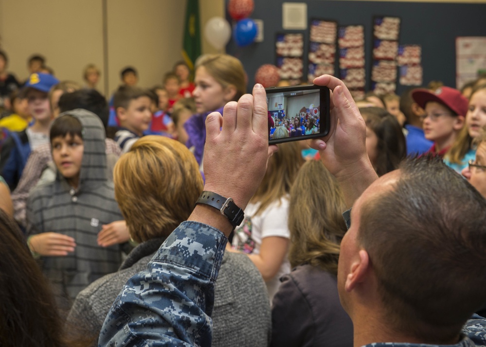 Mt. Pilchuck Elementary School Veterans Day Celebration