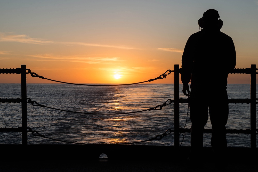 USS George Washington action
