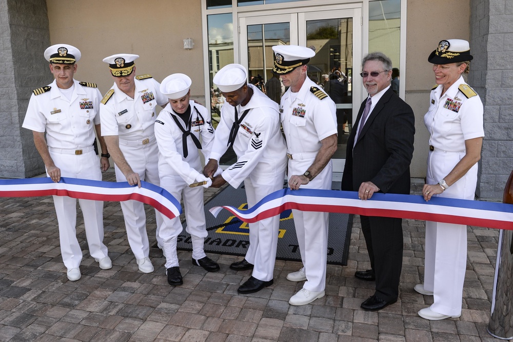 Opening of the Littoral Combat Ship Squadron (LCSRON) Two support facility at Naval Station Mayport