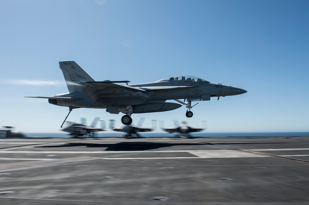 USS George Washington action