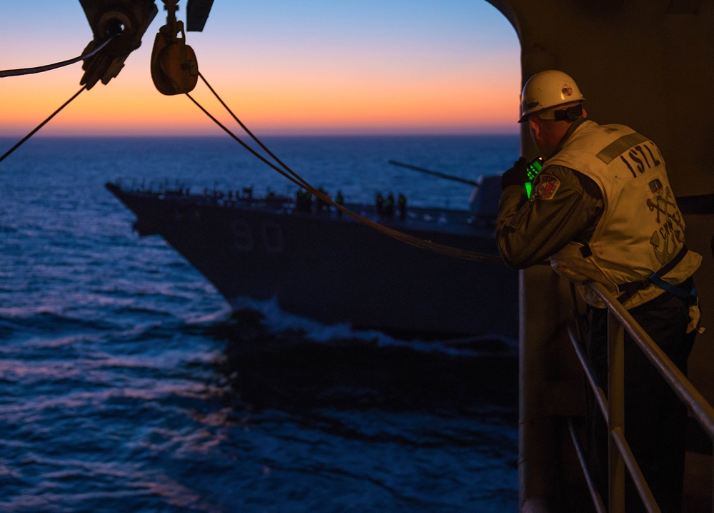 USS George Washington action