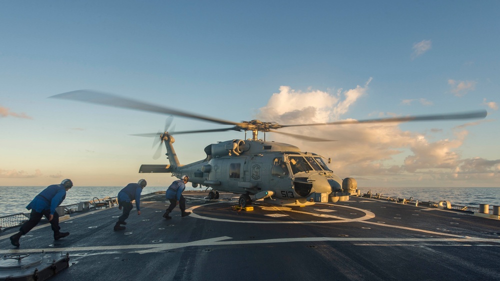 USS Stout action