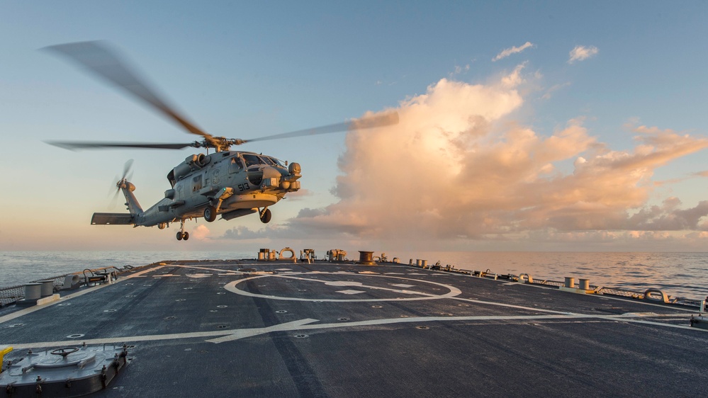 USS Stout action