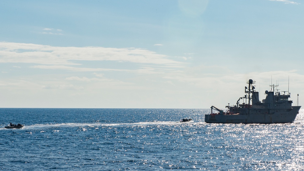 USS Stout action