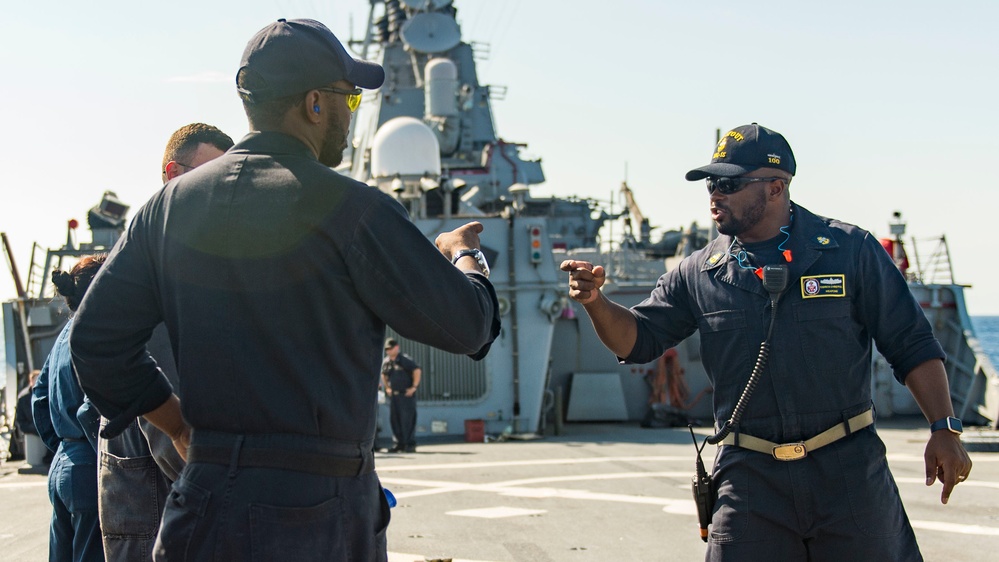 USS Stout action