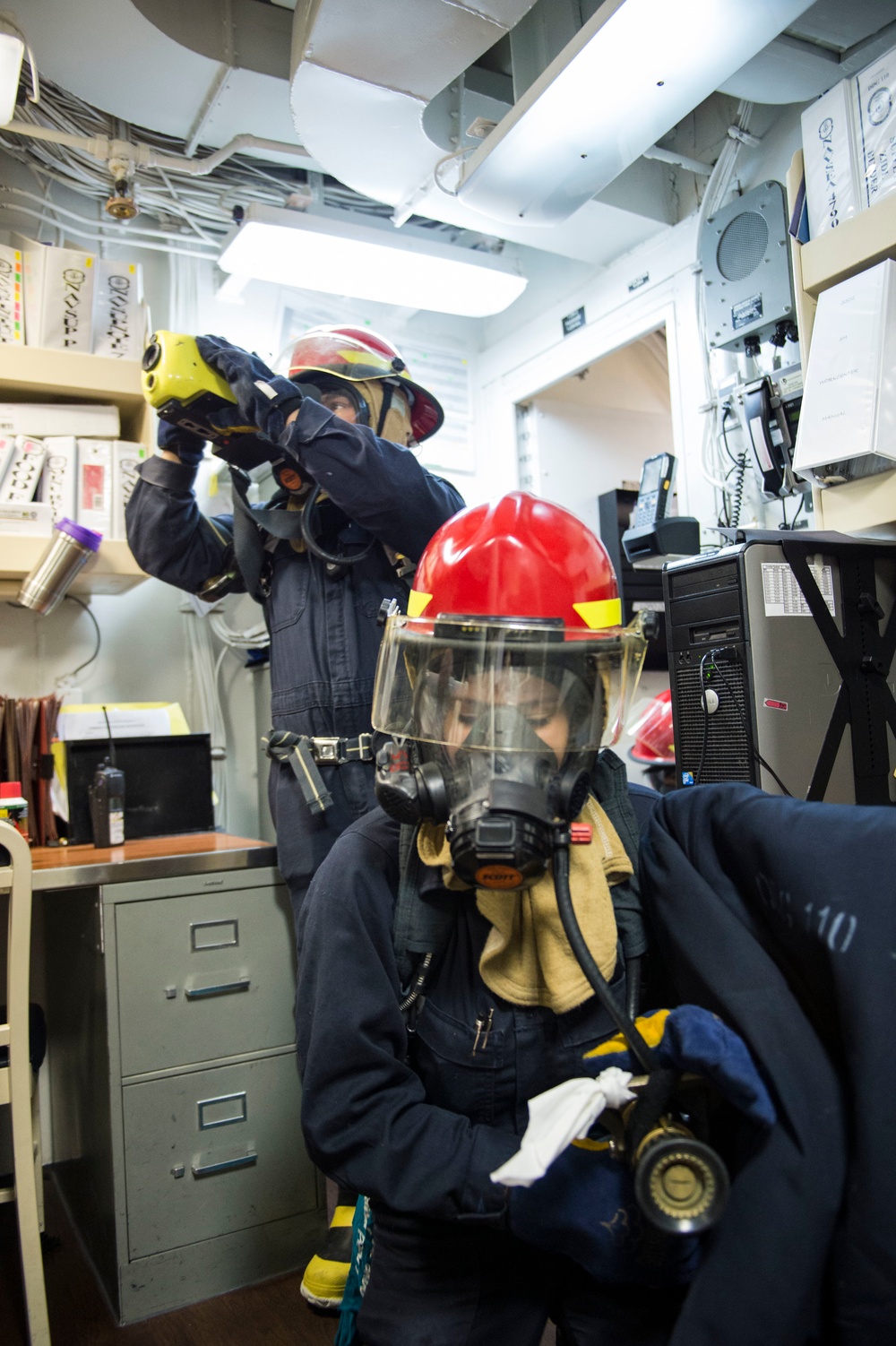 USS William P. Lawrence action