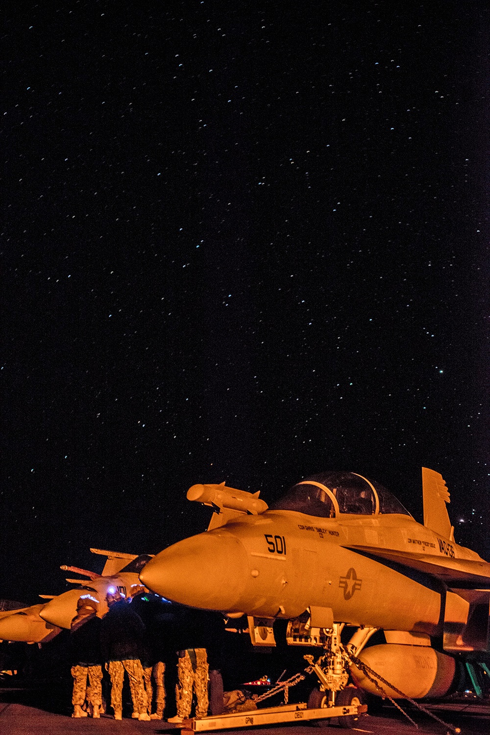 USS George Washington action