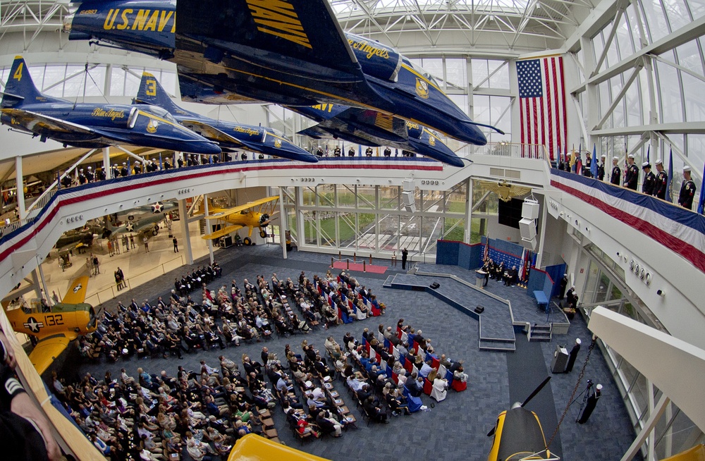 Blue Angels change of command ceremony