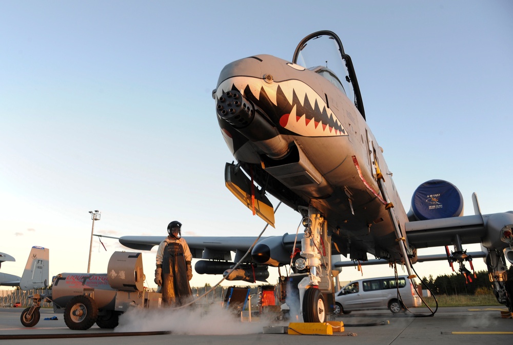 LOX keeps pilots breathing over Europe