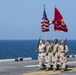 US Marines celebrate birthday at sea