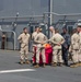 US Marines celebrate birthday at sea