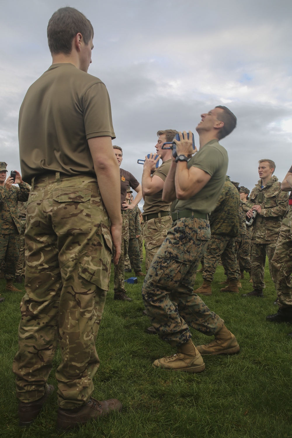 U.S. Marines, British Army hold CFT competition