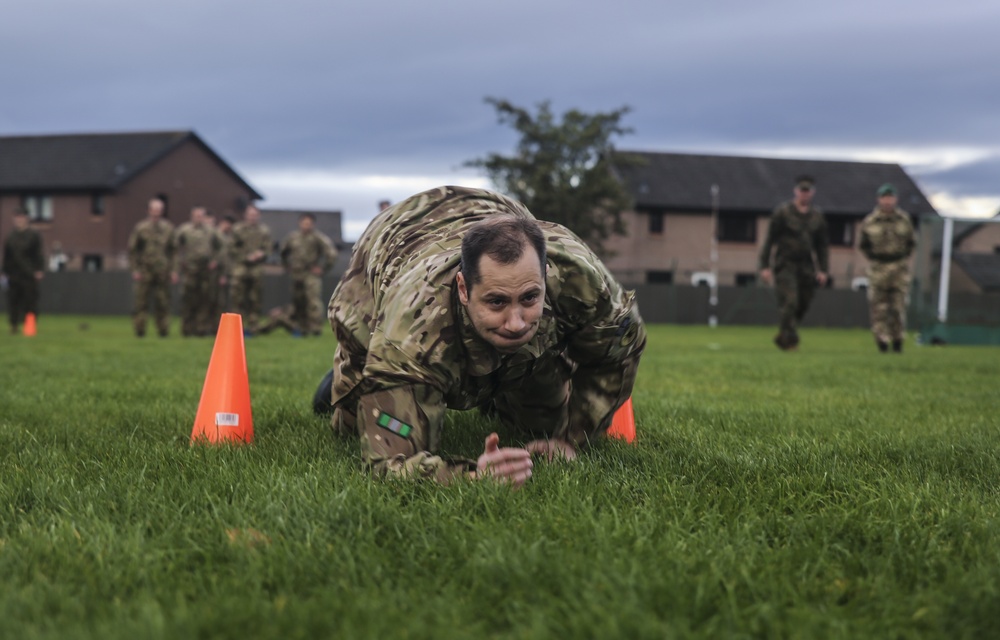 U.S. Marines, British Army hold CFT competition