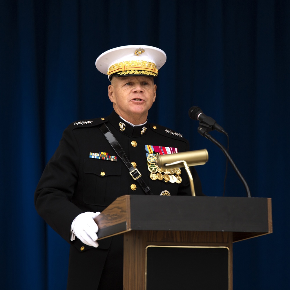 Commandant, Sergeant Major of the Marine Corps celebrate 240th Marine Corps Birthday