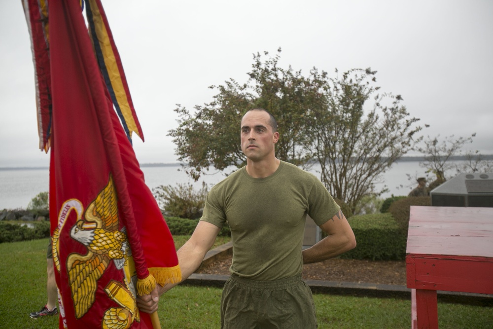 2nd MARDIV celebrates Marine Corps birthday, Veterans Day with motivational run