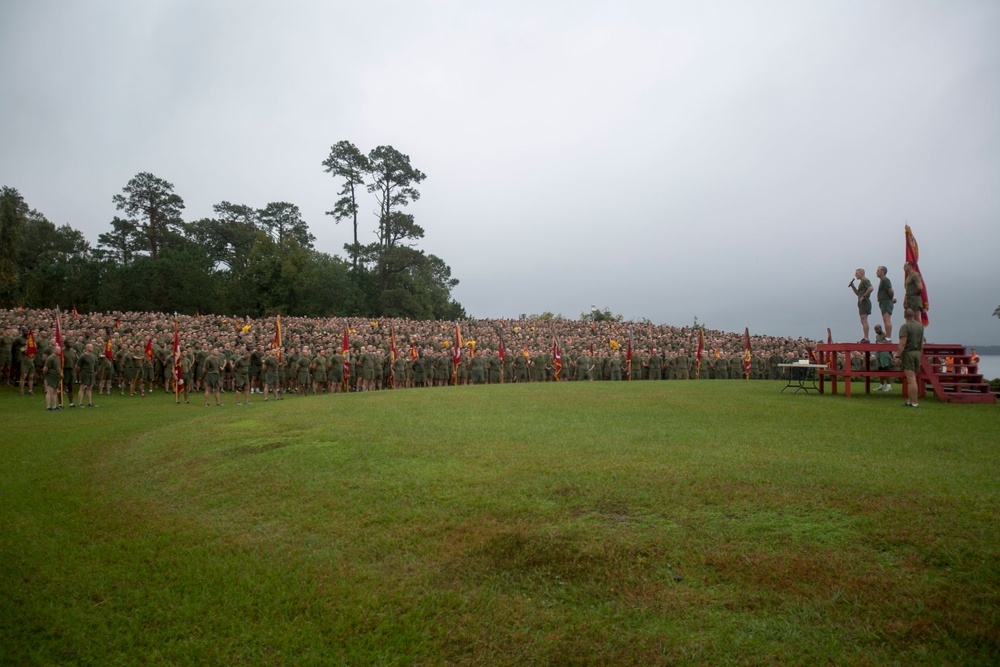 2nd MARDIV celebrates Marine Corps birthday, Veterans Day with motivational run