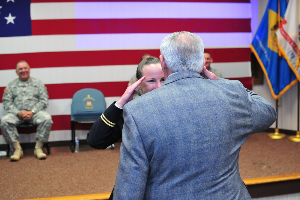 Delaware Army National Guard commissions their newest second lieutenants