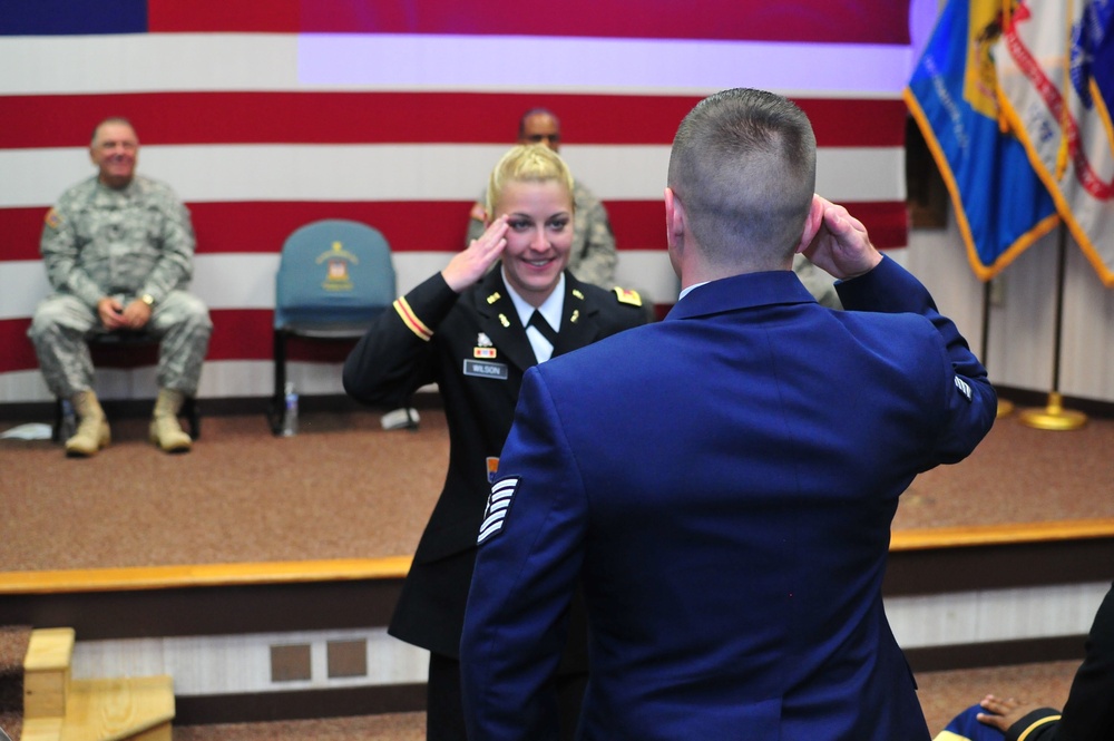 Delaware Army National Guard commissions their newest second lieutenants