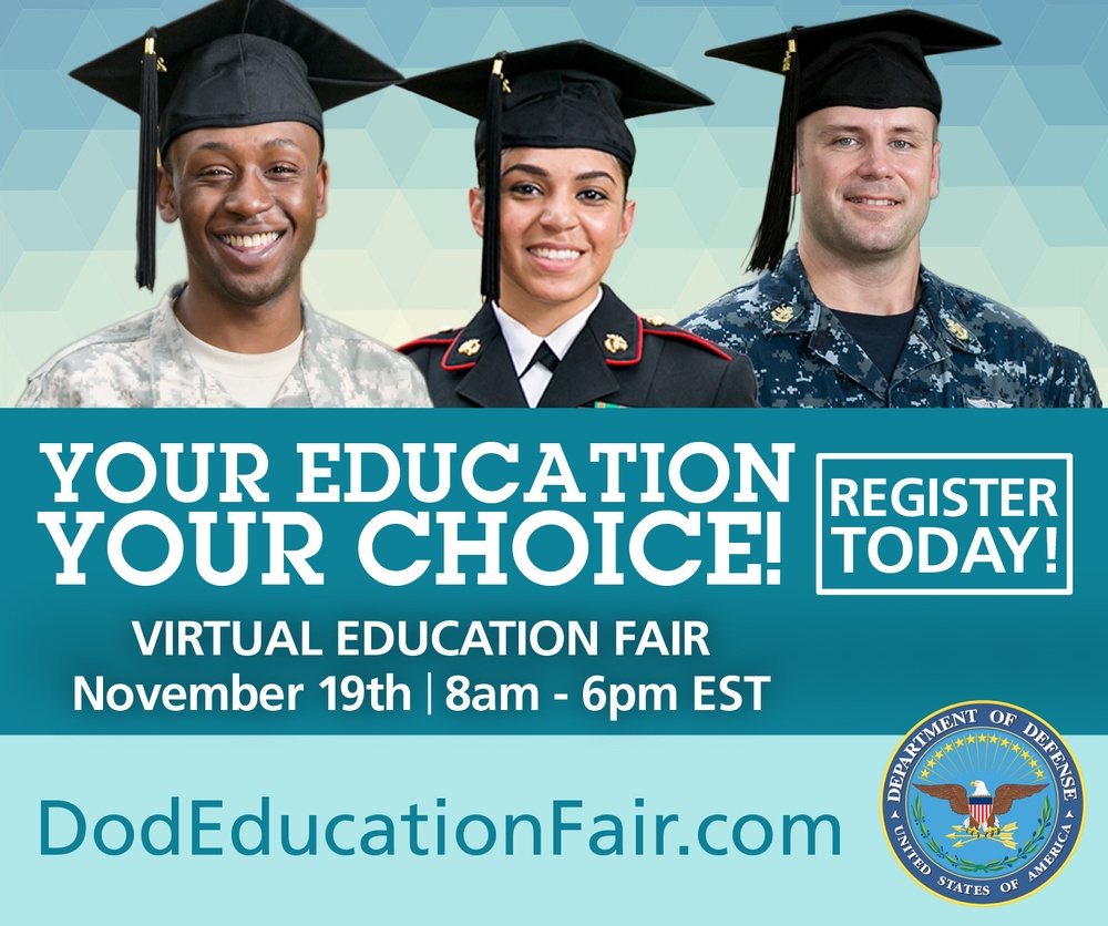DoD Virtual Education Fair banner