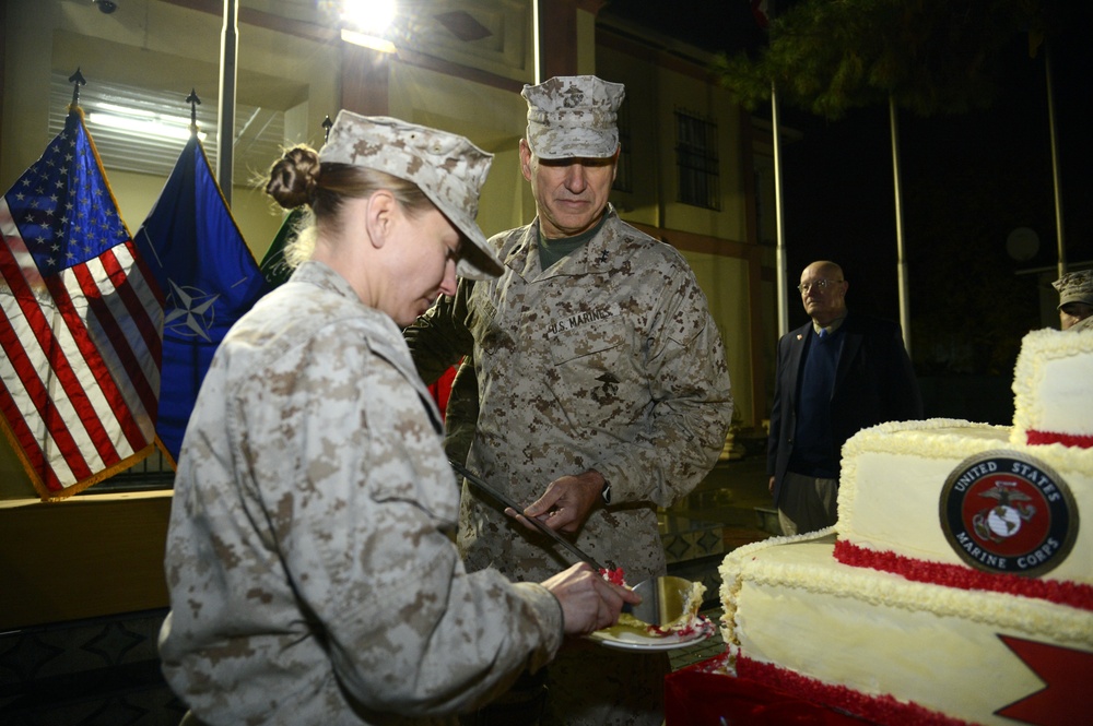 DVIDS - Images - Marine Corps 240th Birthday Cake Cutting Ceremony ...