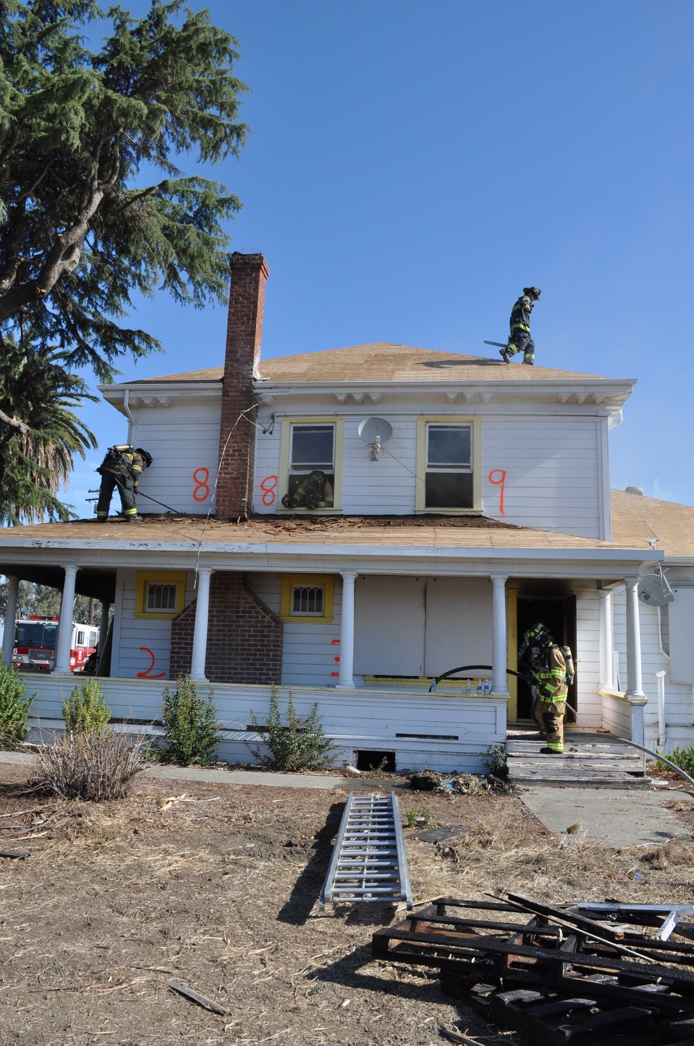 Travis, Beale participate in live fire training exercise