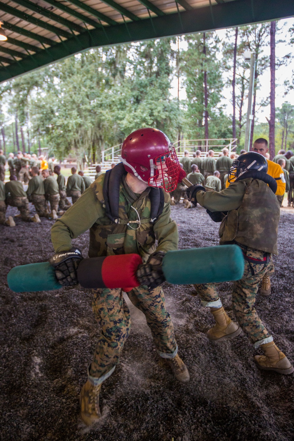 DVIDS - Images - Marine Recruits Battle During Pugil Stick Matches On ...