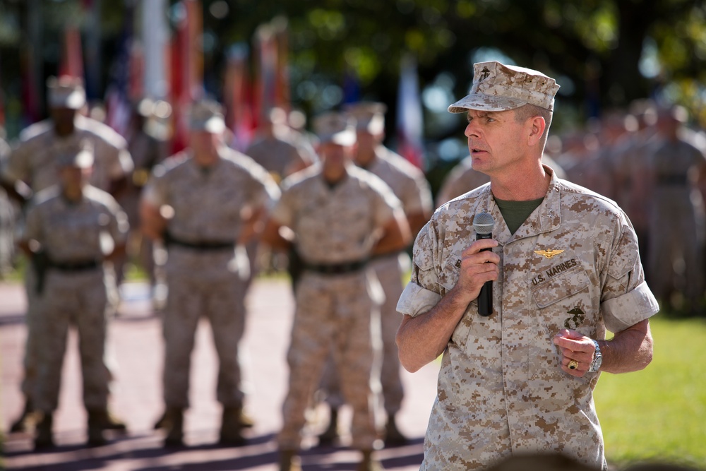 II MEF Change of Command