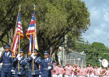 Eighth Annual Hawai‘i Island Veterans Day Parade in downtown Hilo, Hawaii, Nov. 7, 2015