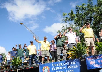 Eighth Annual Hawai‘i Island Veterans Day Parade in downtown Hilo, Hawaii, Nov. 7, 2015