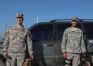 New K-9 team is introduced to Multinational Battle Group-East