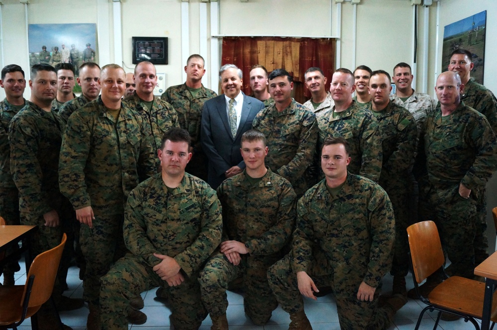 US Marines get visit from Ambassador in Georgia