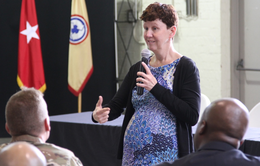 Chief of Army Reserve's wife talks family programs in West L.A.