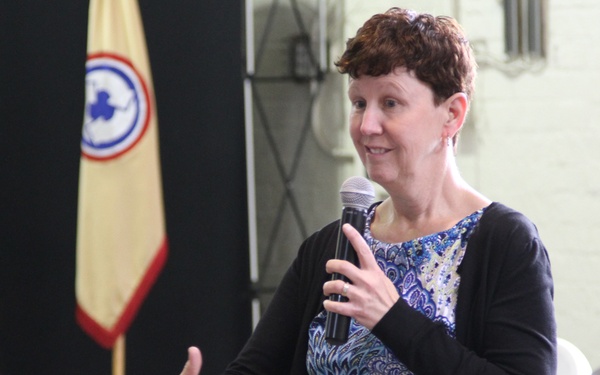 Chief of Army Reserve's wife talks family programs in West L.A.