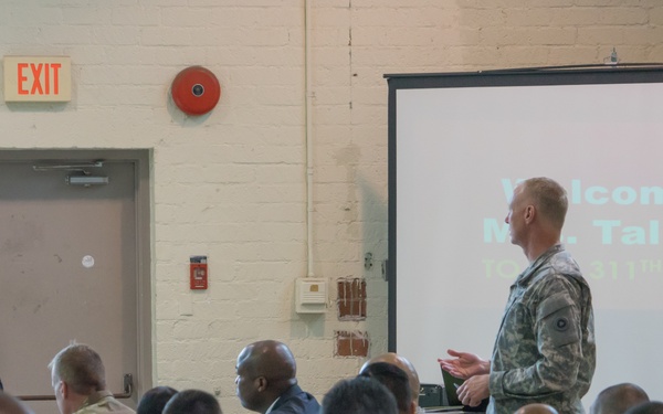 Chief of Army Reserve's wife talks family programs in West LA