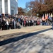 Secretary of defense attends the 62nd annual national Veterans Day observance at Arlington National Cemetery