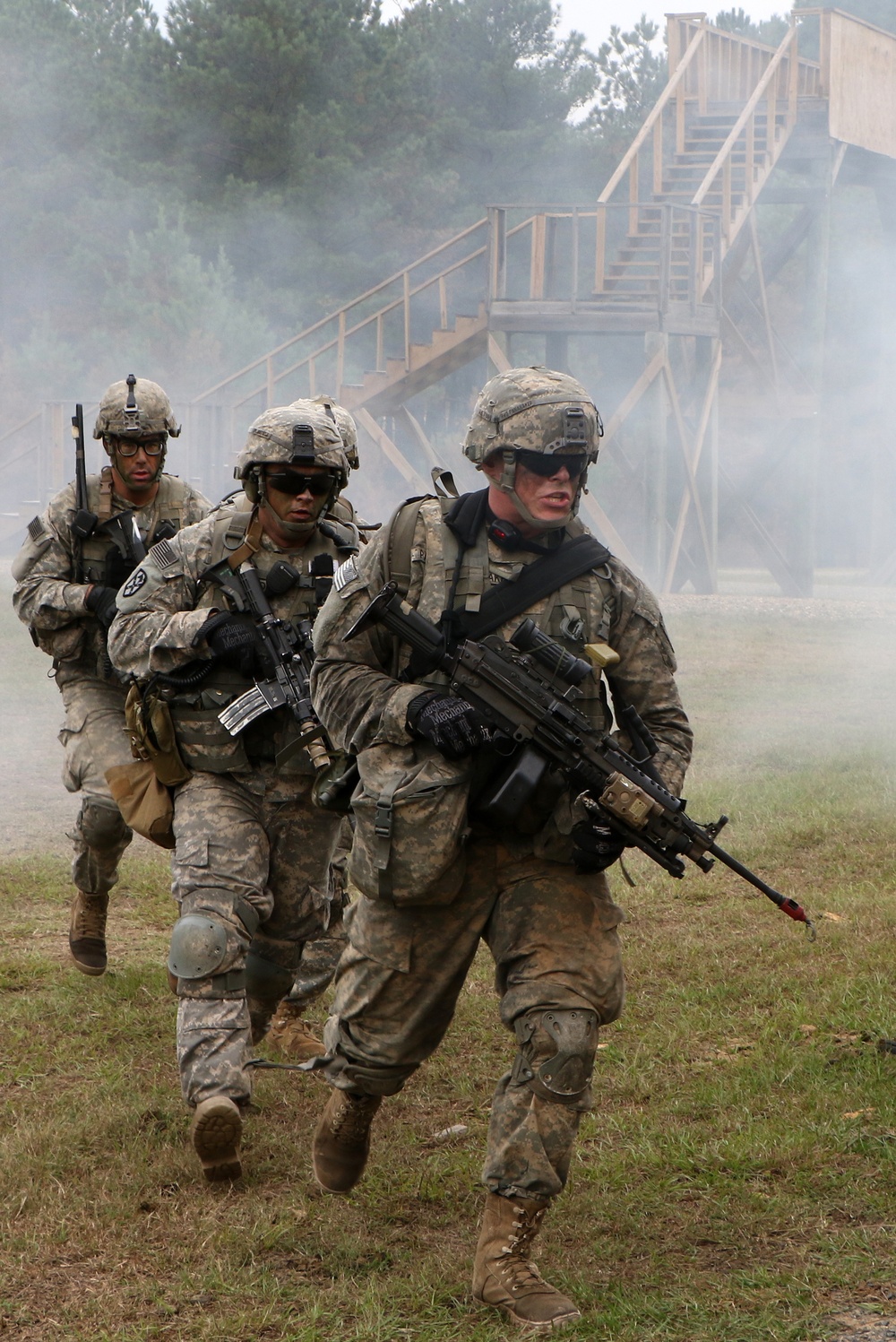 Panther Infantry trains at JRTC