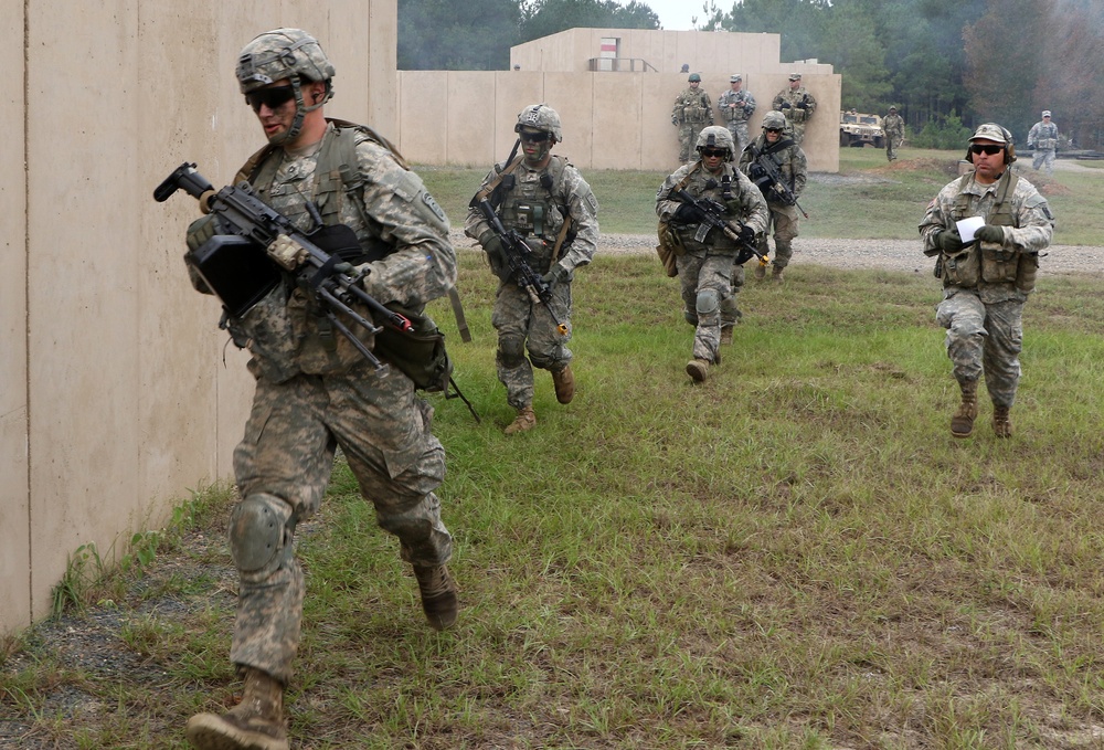 Panther Infantry trains at JRTC