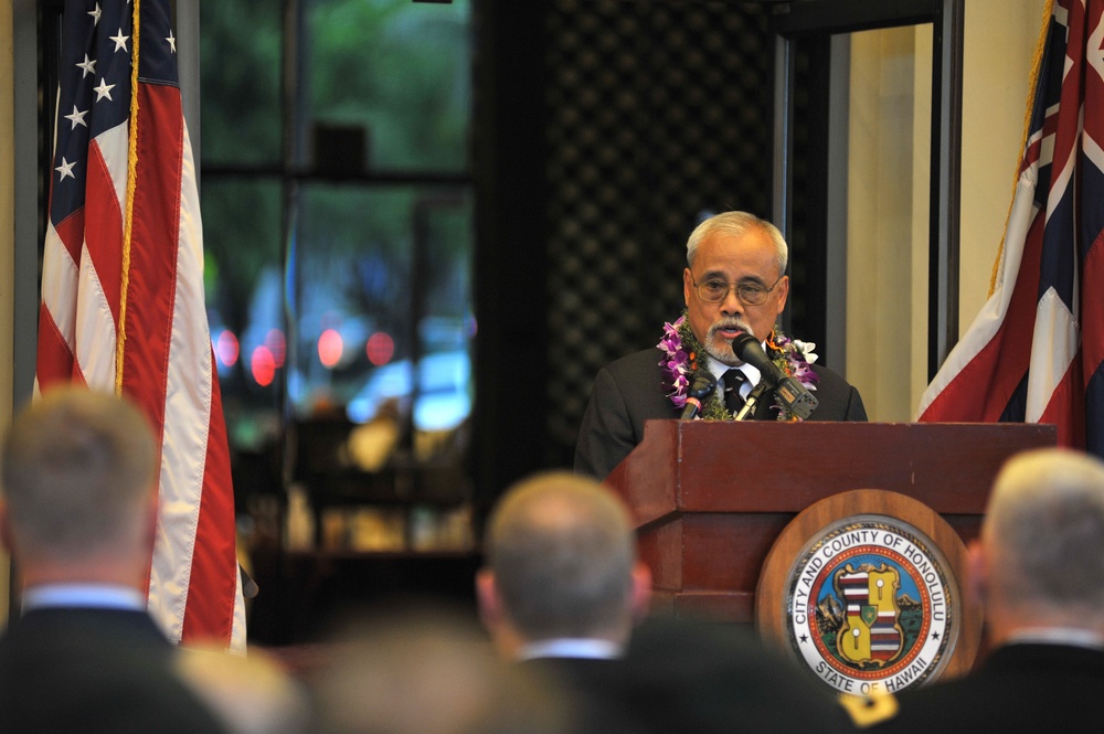 Honolulu City and County, U.S. Military rededicate site as war memorial