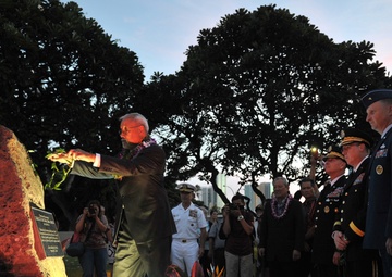 Honolulu City and County, U.S. Military rededicate site as war memorial