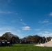 Wreath-laying ceremony at the Coast Guard Memorial in Arlington National Cemetery for Veterans Day