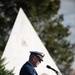 Wreath-laying ceremony at the Coast Guard Memorial in Arlington National Cemetery for Veterans Day