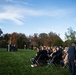 The Military Order of the World Wars holds a memorial service for General of the Armies John J. Pershing in Arlington National Cemetery