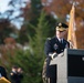 The Military Order of the World Wars holds a memorial service for General of the Armies John J. Pershing in Arlington National Cemetery