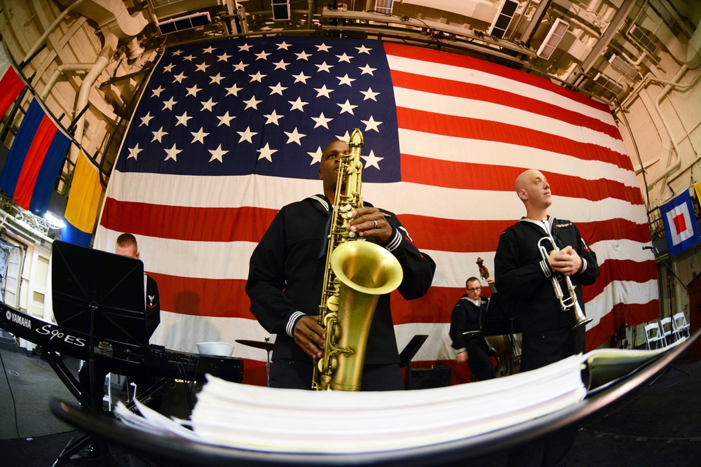 Official Navy reception USS New York (LPD 21)