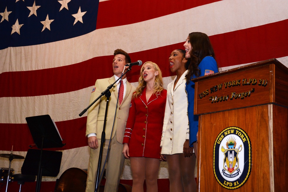 Official Navy reception USS New York (LPD 21)