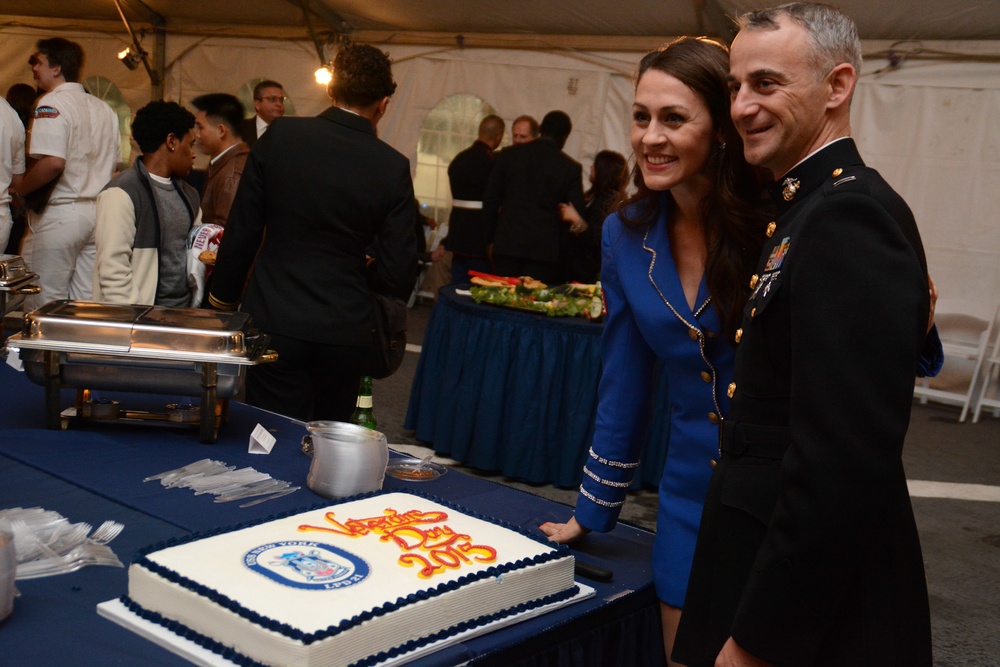 Official Navy reception USS New York (LPD 21)