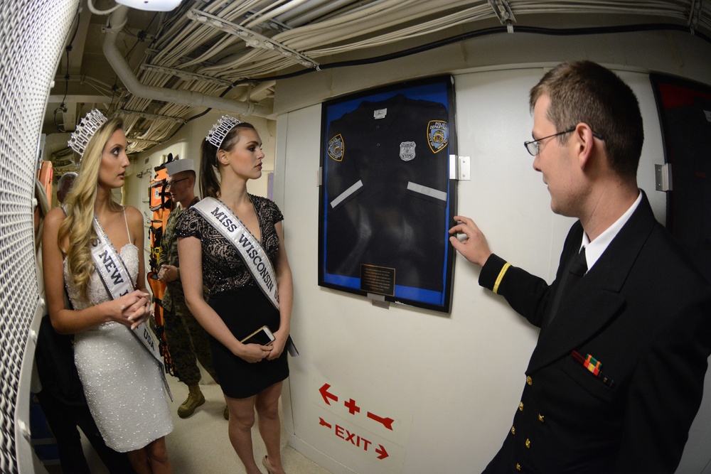 Official Navy reception USS New York (LPD 21)