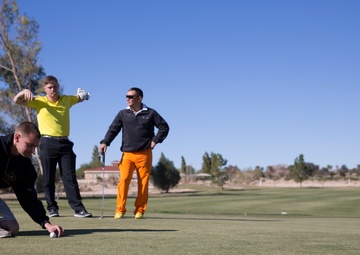 Marines compete in CFC Golf Tournament