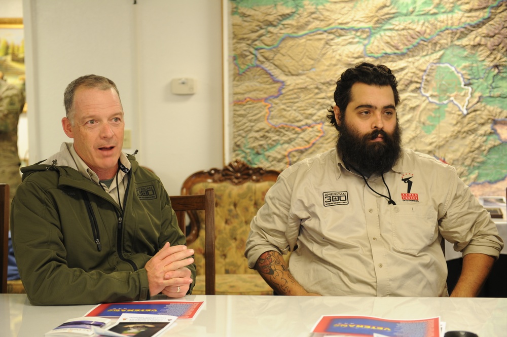 Resilency experts visit Bagram Air Field