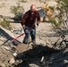 Marines volunteer for community cleanup